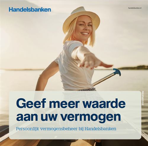 Voorkant van de brochure Vermogensbeheer bij handelsbanken